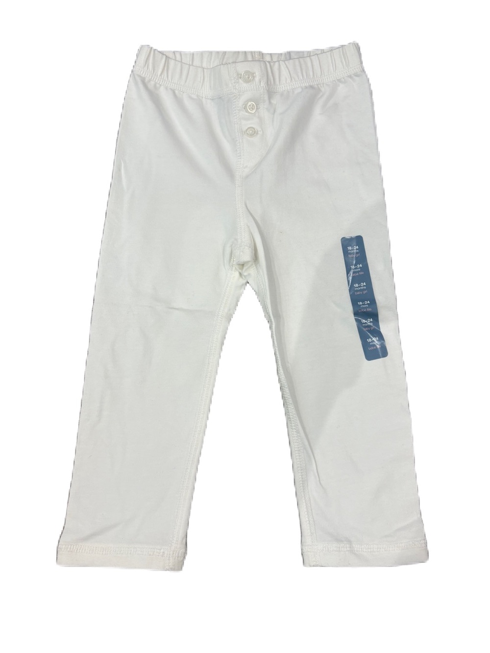 Baby GAP White Leggings - 18-24 months